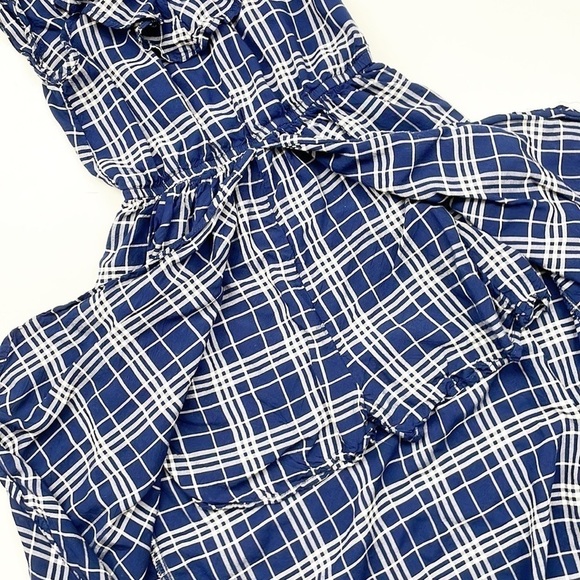 Epic Threads Big Girls Plaid Maxi-Overlay Romper - Picture 3 of 6